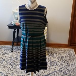 Calvin Klein sz 12 dress with belt
